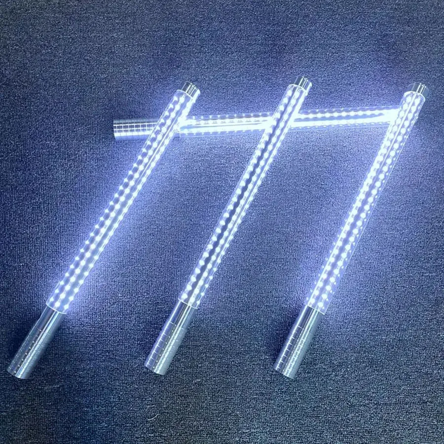 충전식 LED 스트로브 배턴 샴페인 병 서비스 라이트, LED 병 서비스 스파클러, 60 cm, 80cm 길이