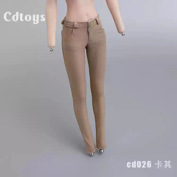 In Stock cdtoys cd026 1/6 Scale Female Soldier Charm Tight Pencil Pants Clothes Model For 12 inch tbl Action Figure Body