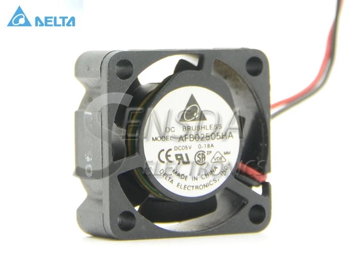 for delta AFB02505HA  5v 0.18a Cooling fan 2510 25x25x10 2.5cm mini cooler