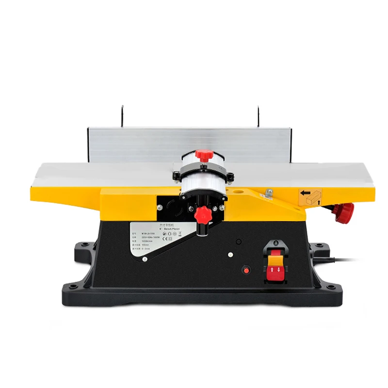 

6 inch Electric Wood Thicknesser Planer Woodworking Desktop Planing Tools Small Wood Flat Planer Woodworking Electric Planer