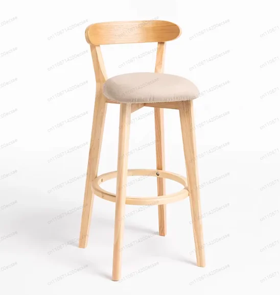 

Wooden Bar Stool Modern Dining Room Office Stool Luxury Chaises for Nordic Interior Decoration Luxury Wooden Dining Stool