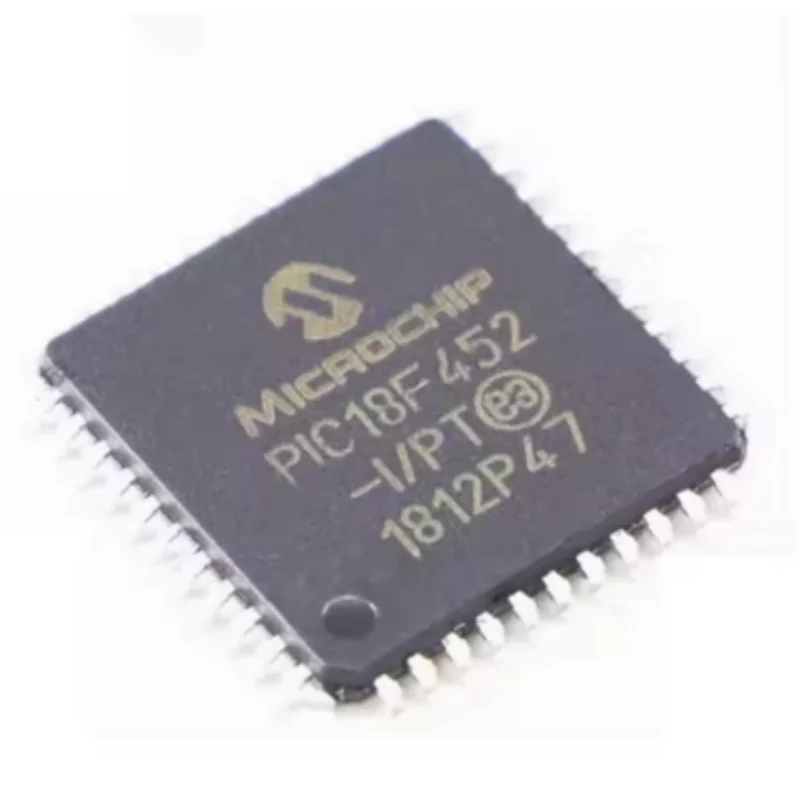 1/5PCS PIC18F452 PIC18F452-I/PT, QFP44, 18F452, TQFP-44, Nou, Asli, 100%