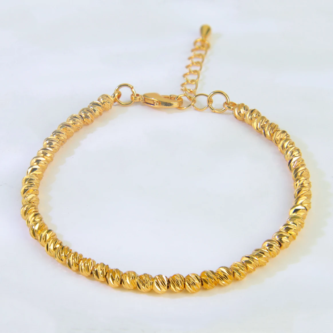 Arabische Mode-Perlenarmband 24k Vergoldet Äthiopischer Brautschmuck Manschetten-Armreif Oman Muslimische Frauen Vintage-Schmuck – Detail 17