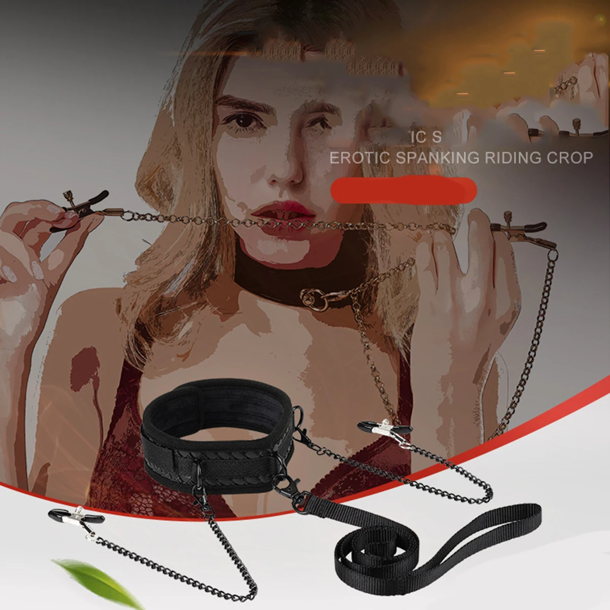 BDSM Nipple Clamp Sex Toy Bra Clip Collar Leash Sextoy Sets Women SM Slave Erotic Games Kits Adult Couple Sex Games Products