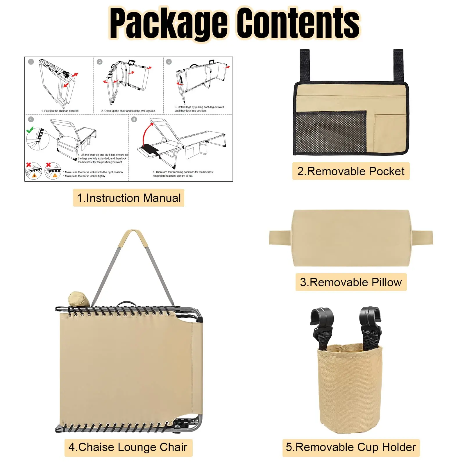 الجملة الحديثة حديقة المحمولة مريح الكبار للطي عالية الظهر صالة كراسي كرسي للبيع #5