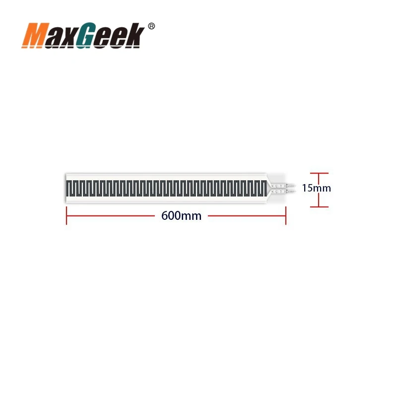 Maxgeek SF15-600 600mm Flexible Thin-film Pressure Sensor Strip High Sensitivity Waterproof Force Sensor