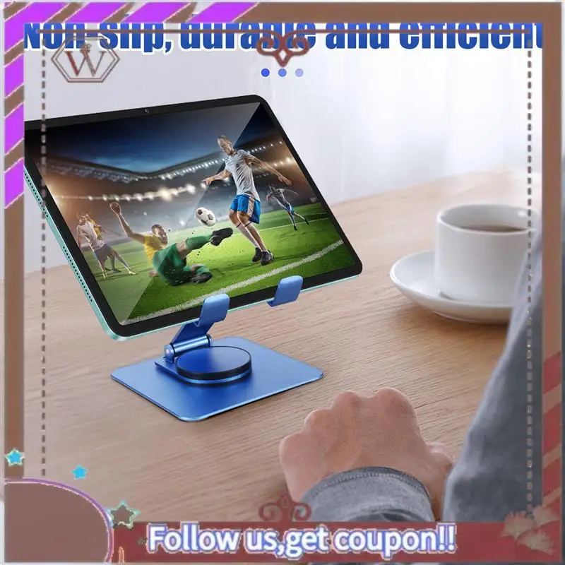 ABBG-360 °   حامل تابلت دوار قابل للتعديل حامل سطح المكتب من الأكريليك المحمول للأجهزة اللوحية حتى 12.9 بوصة درجة مئوية