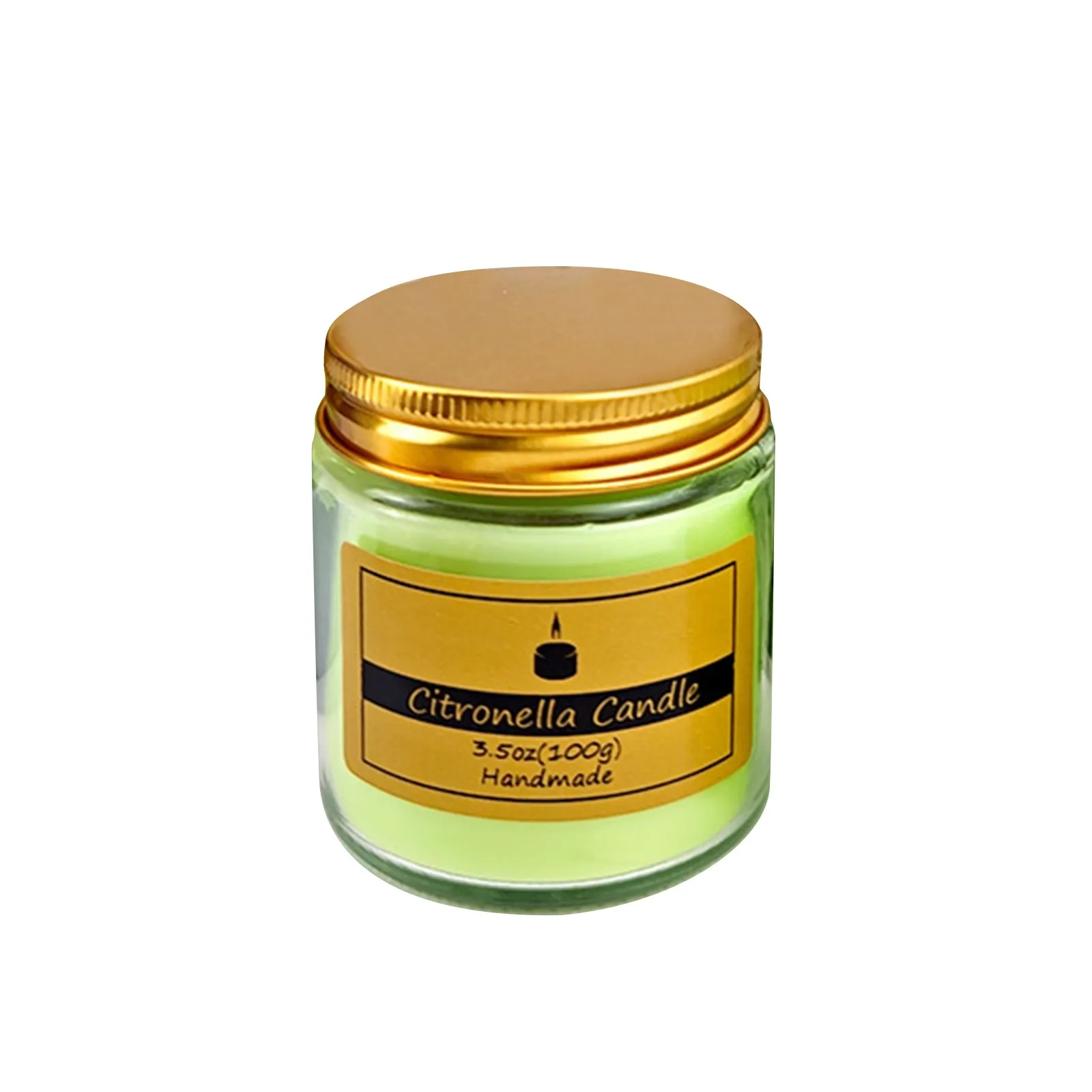 Summer Expel Chironomid Scented Candles Plant Wax Necessary Oil Home Outdoor Midge Mild Citronella Scented Candles view 2