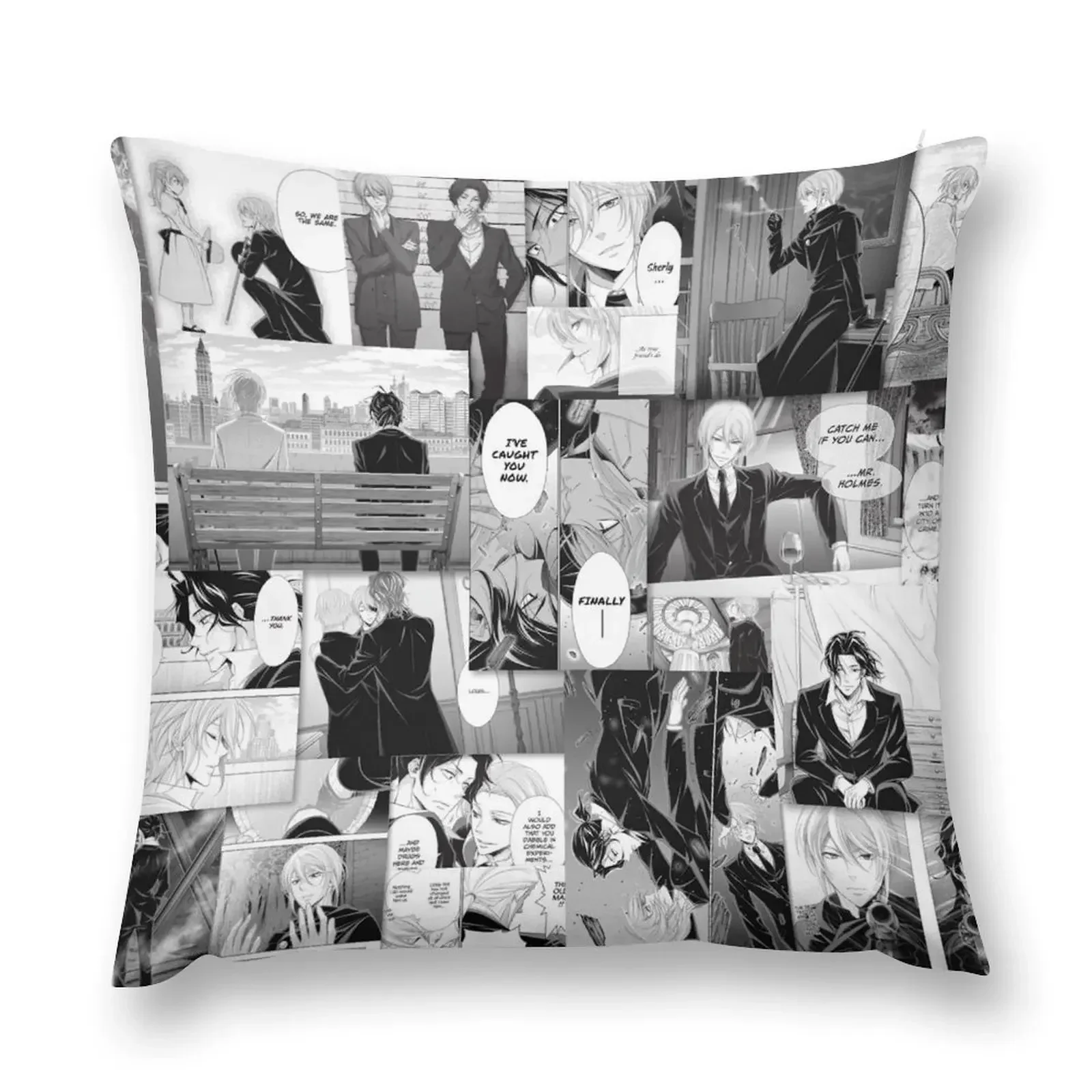 

Yuukoku no Moriarty Manga Collage Throw Pillow Christmas Cushion For Home Luxury Pillow Cover Bed pillowcases pillow