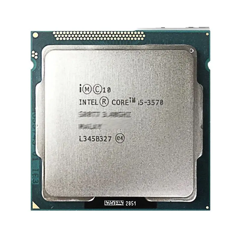 معالج Intel I5 3570 Core I5-3570 3.4 جيجا هرتز مستعمل لوحدة المعالجة المركزية لسطح المكتب للألعاب والاستخدام المكتبي ﻿