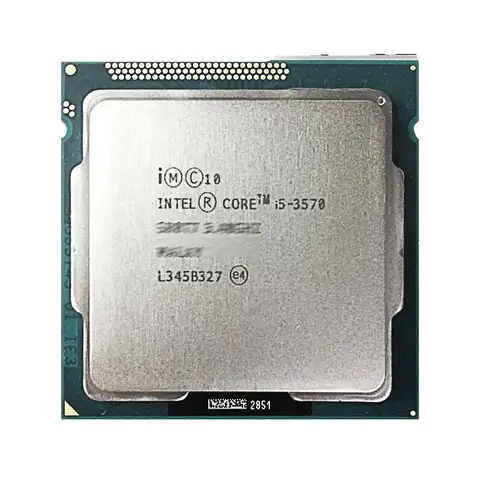 Intel I5 3570 Core I5-3570 3.4 GHz Used Desktop CPU Processor for Gaming And Office Use ﻿