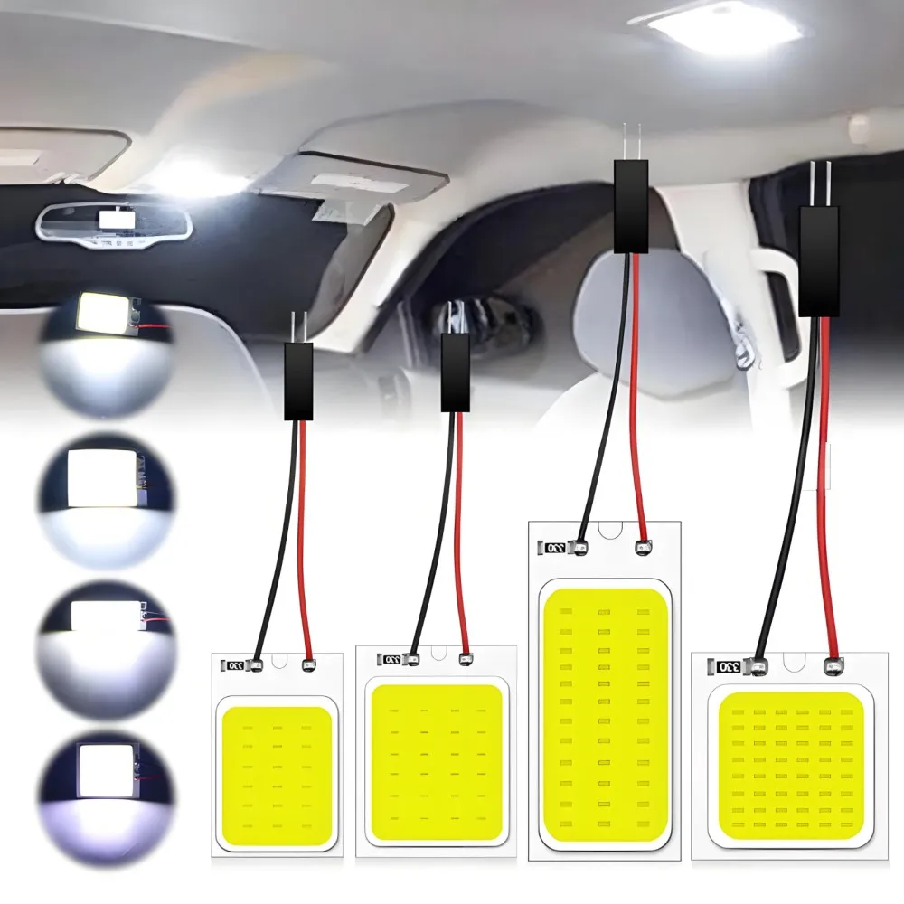 4Pcs Car Dome Light…
