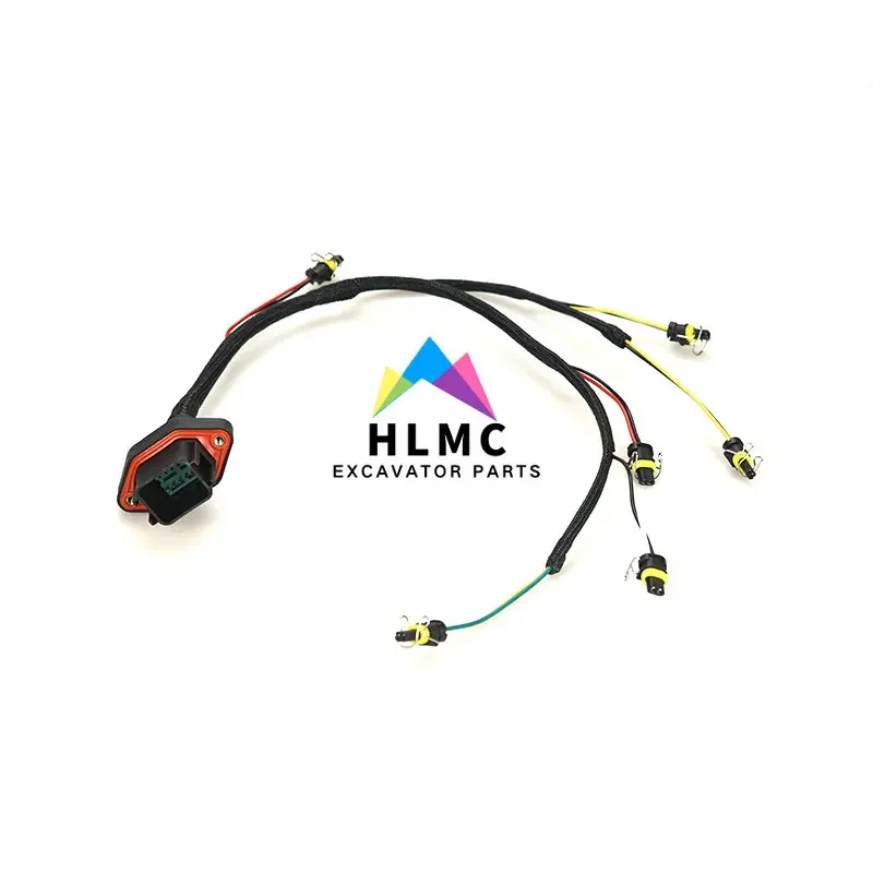 Excavator Spare Parts 419-0841 215-3249 Excavator C9 Excavator Injector Nozzle Wire Harness FOR E330C E330D E336D