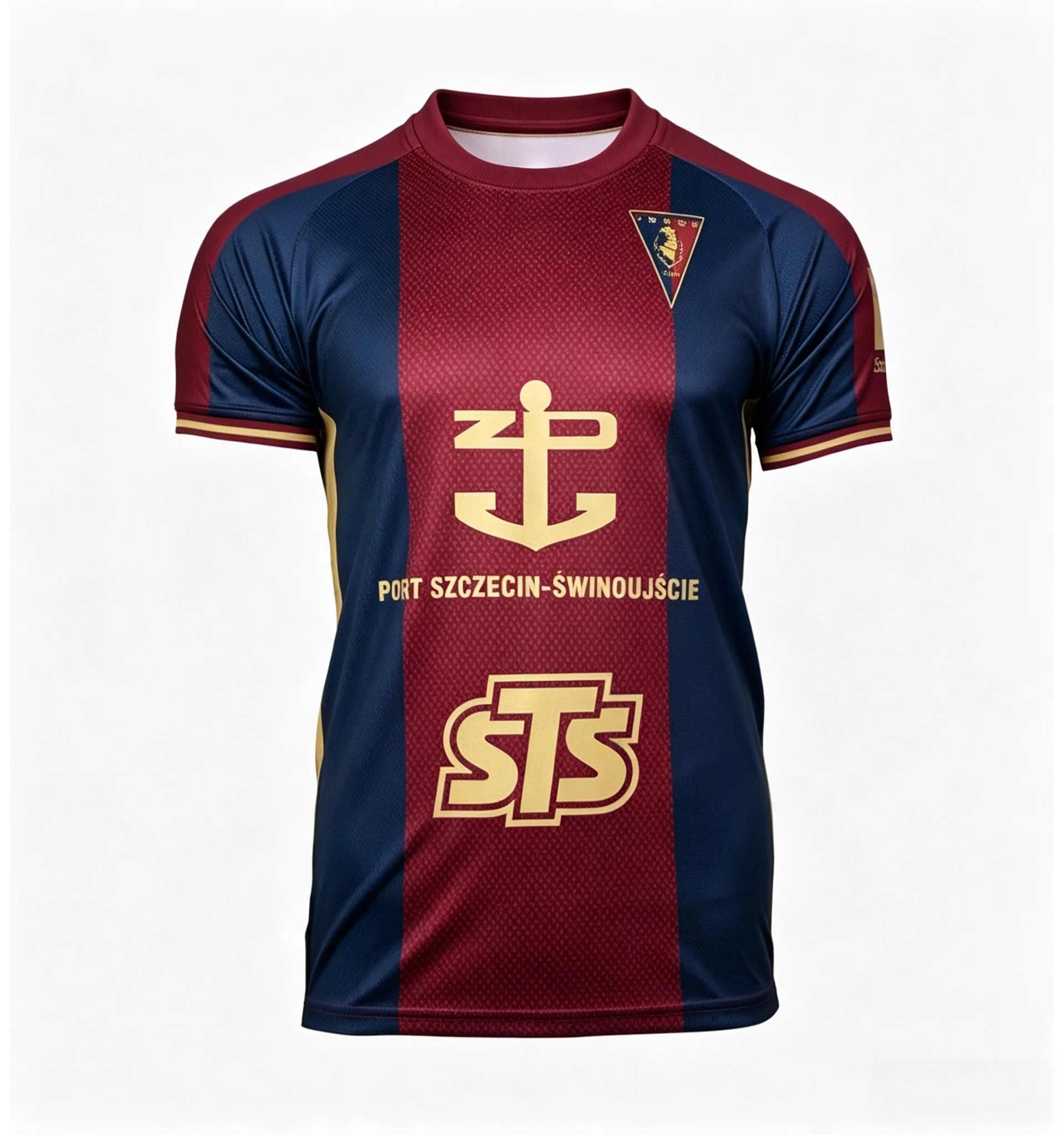 Neuheiten Polen Pogoń Szczecin Fußballtrikot Herren Damen Sommer Sport T-Shirt Atmungsaktiv Schnelltrocknend Streetwear Kleidung – Detail 4