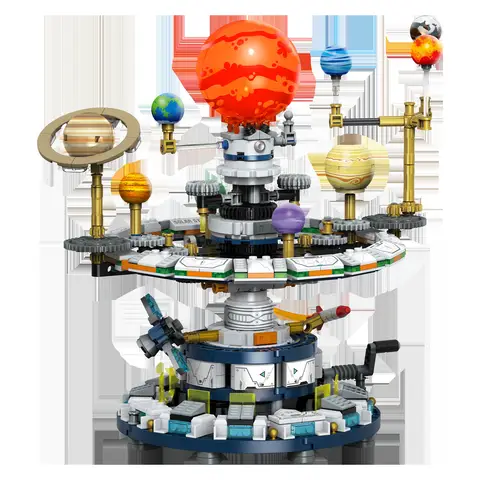 Juego de construcción de ladrillos de astronauta para niños, juguete de bloques de construcción, Mini bloques de diseño 3d o niños de 6 a 12 años, modelo de juguete para adultos