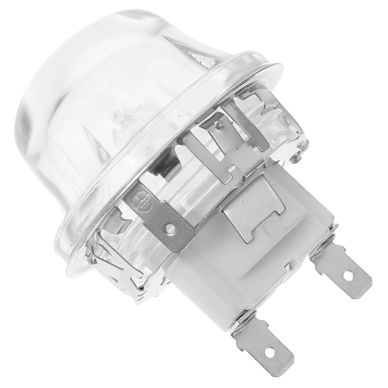 

High Temperature Resistant Light Adapter Holder Outlet Plug In Electric Lamp Microwave Bulb Socket Sturdy Stainless Steel