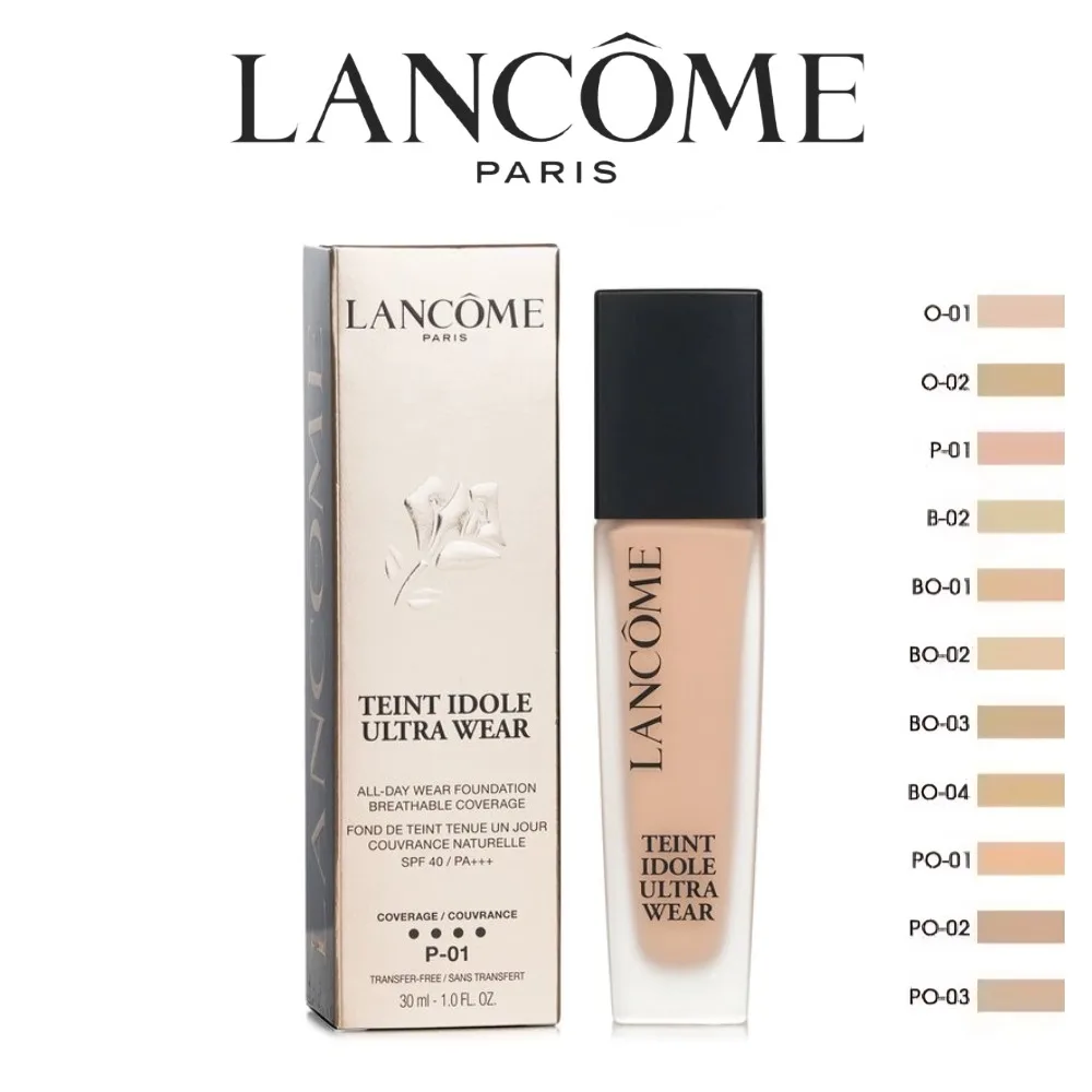 

Lancome Teint Idole Ultra Wear All Day Wear Foundation #P-01 (SPF40) (30ml), Longwearing & Waterproof, Original Makeup