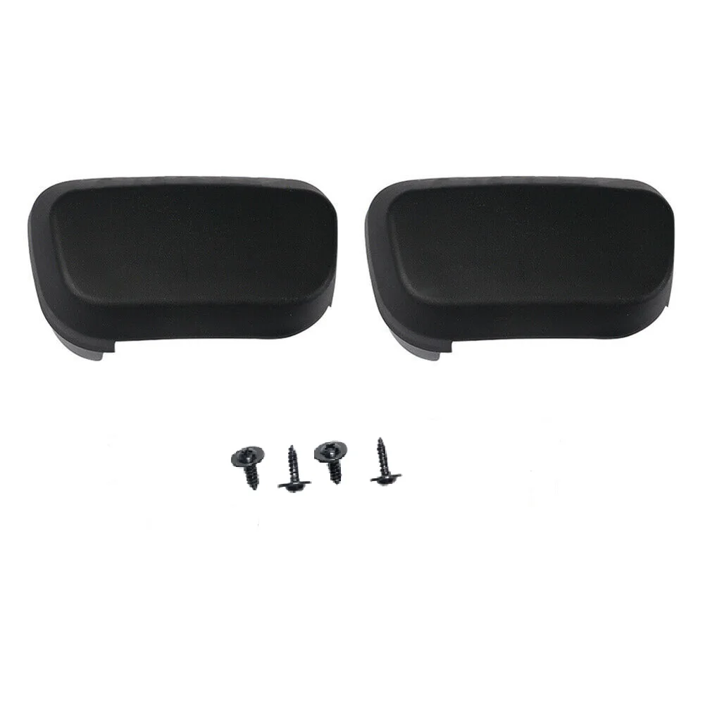 

2pcs 68193113AA Side Pedal End Cover For Foot Plug For Dodge Ram 1500 2500 3500 2013-2018 Black Accessories