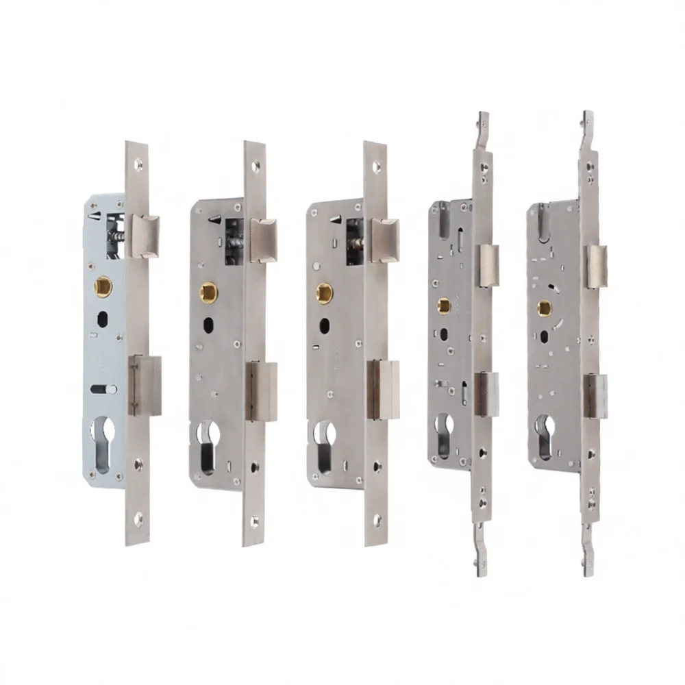 Universal Sliding Door Lock Body For Aluminum Profiles Replacement Mortise Hardware Lockcase Mechanism Durable Security Fit