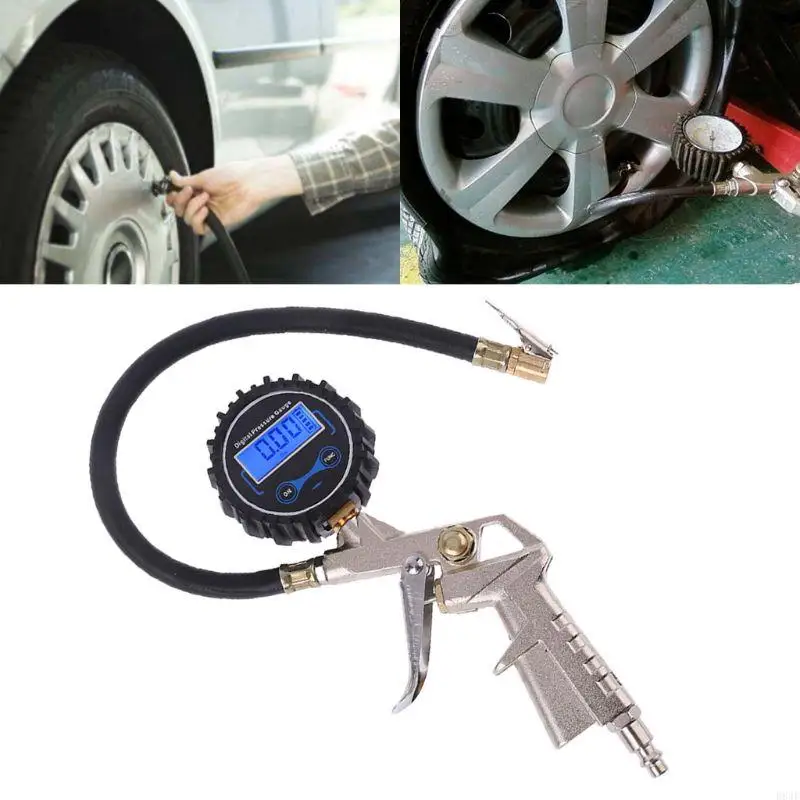 D84F Digital Car Truck Tyre Studation for Guns Tool Assualator Gauge
