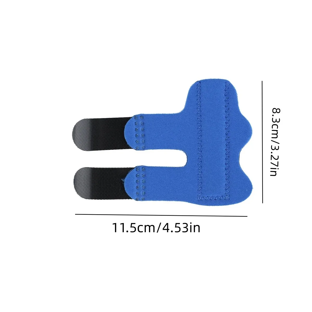 1-piece pain relieving aluminum finger bone fixation splint, fracture protection, correction brace, support strap