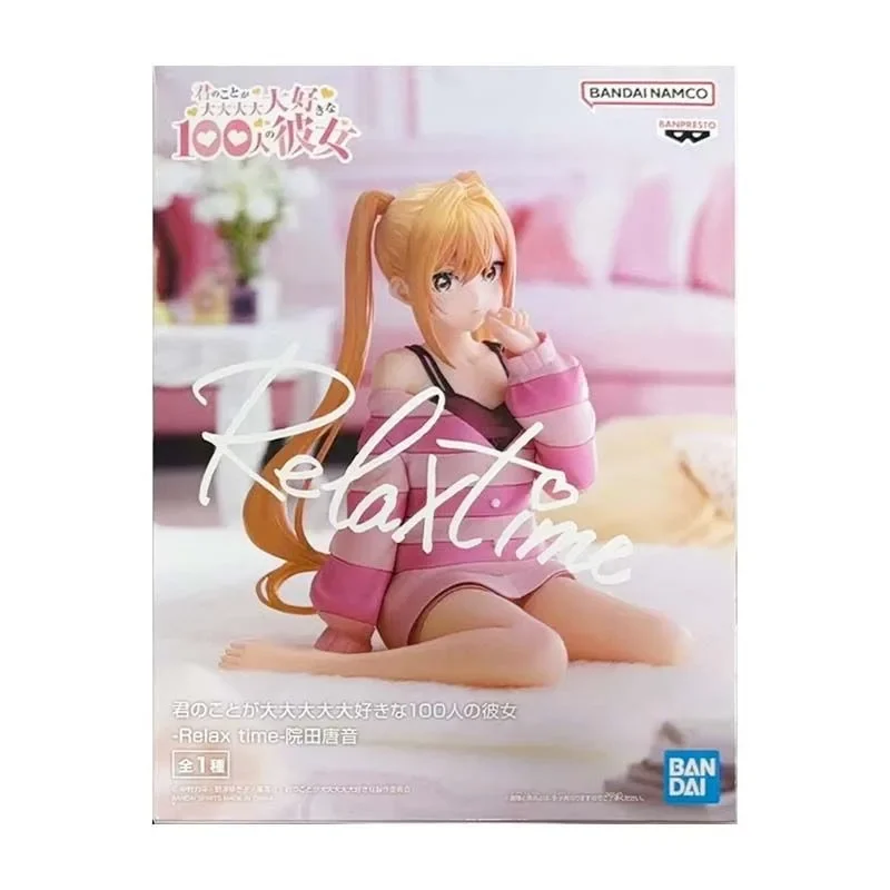 Original Bandai Relax Time Inda Karane Kimi No Koto Ga Dai Dai Daisuki Na 100-Nin No Kanojo colección adornos figuras