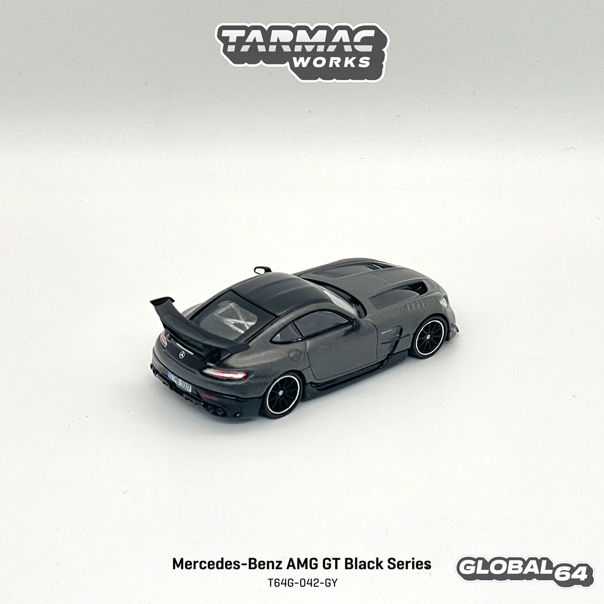 Tarmac Works T64G‑042‑GY 1:64 Mercedes‑Benz AMG GT Black Series Collectible Alloy Diecast Car Model in Stock Ready To Ship view 4