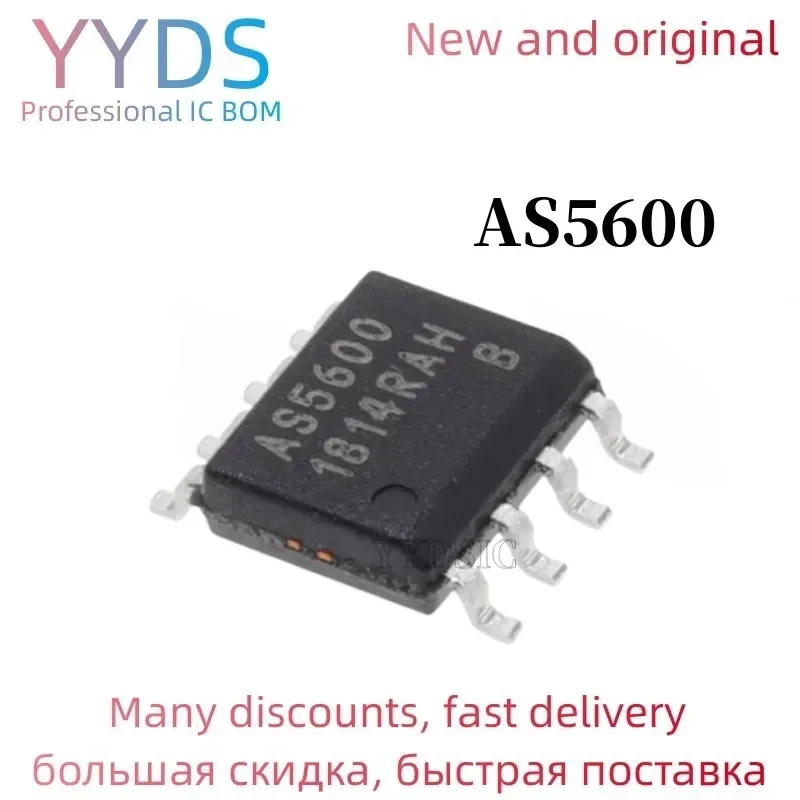 10PCS AS5600 AS5600-ASOM  integrated circuit IC chip SOP SOP8 NEW  IN STOCK