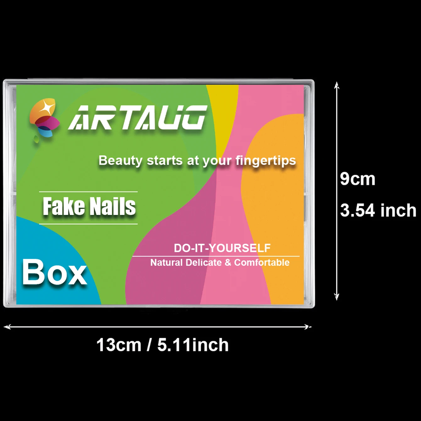 288 Stück/294 Stück verschiedene Nagelkunststücke, wiederverwendbare Nägel mit vollständiger Abdeckung, 1 Gelee-Gel und 1 Nagelfeile