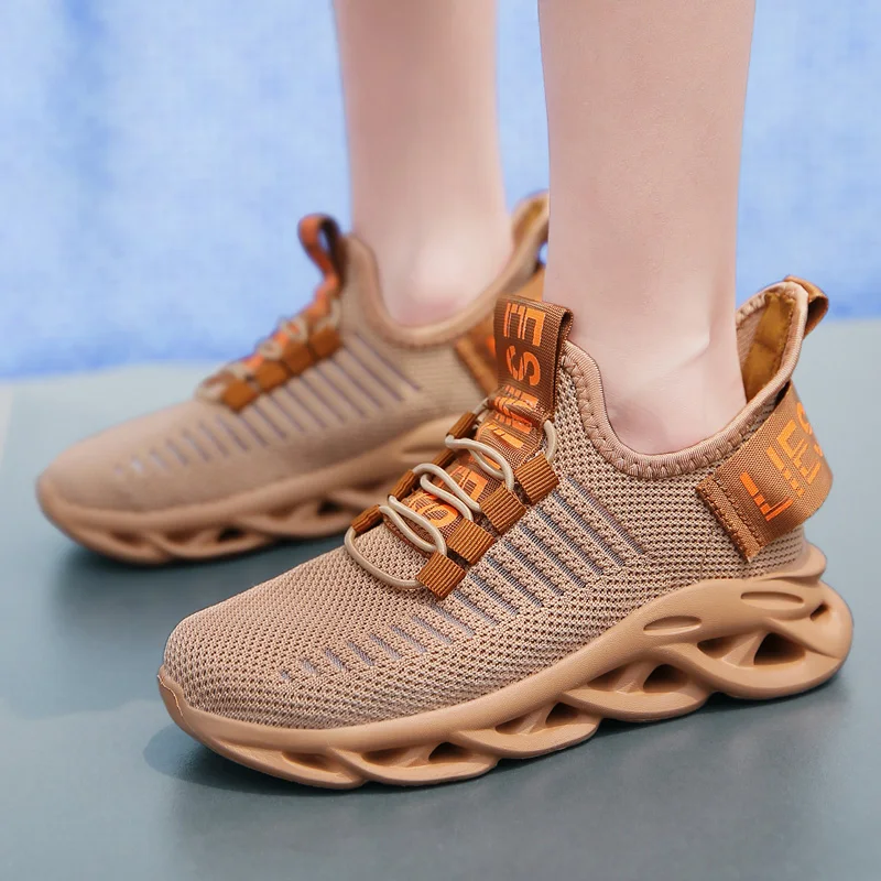 Children Shoes for Boys Breathable Casual Sneakers Summer Mesh Comfortable Kids Shoes Slip On Sports Runing Shoes