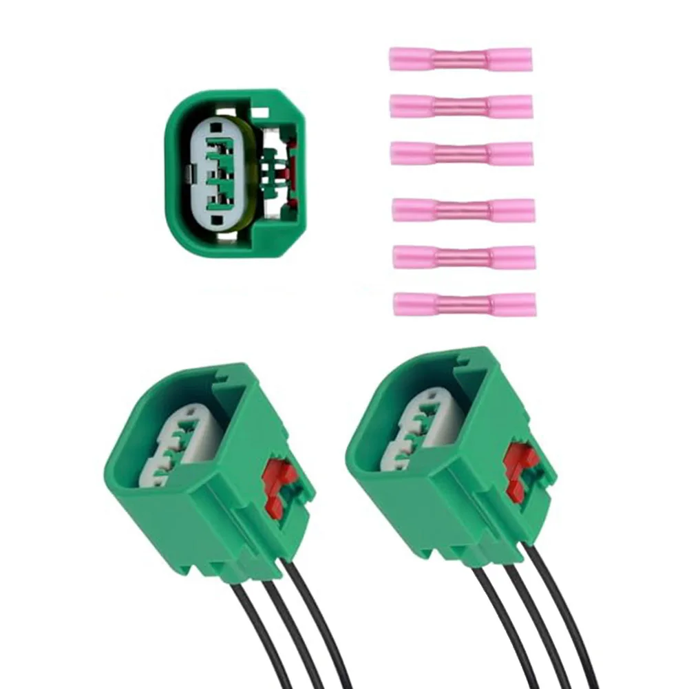 Vehicle Wiring Socket Connector For Lighting System Restoration 6 Accessories Included Weather Resistant Plug-and-play Design