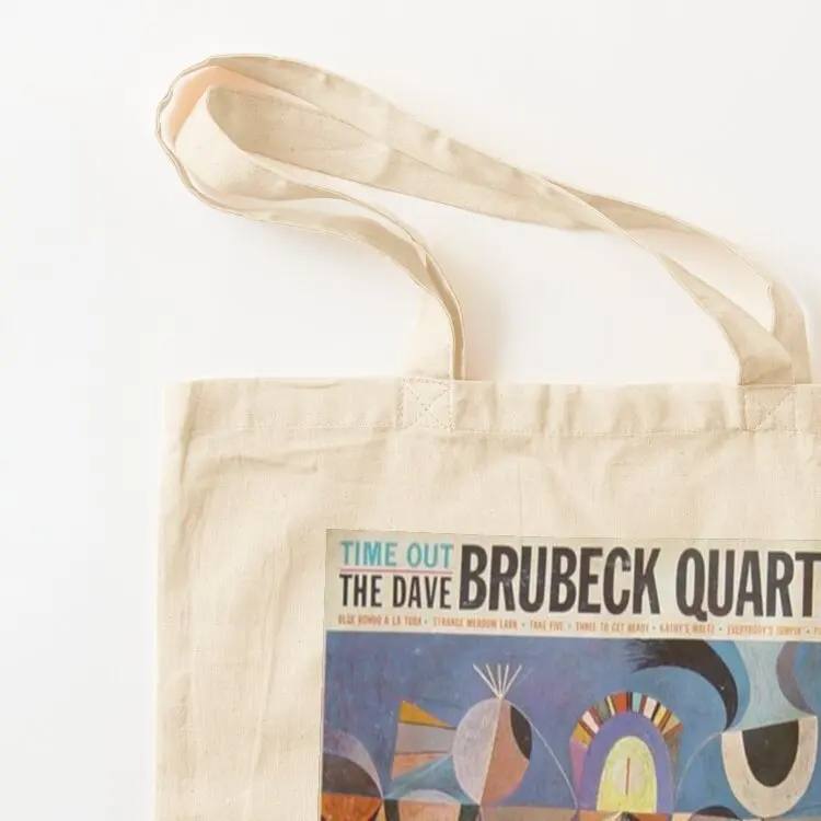 Time Out - The Dave Brubeck Quartet Tote Bag reusable grocery bags Shopper Women's bags Canvas