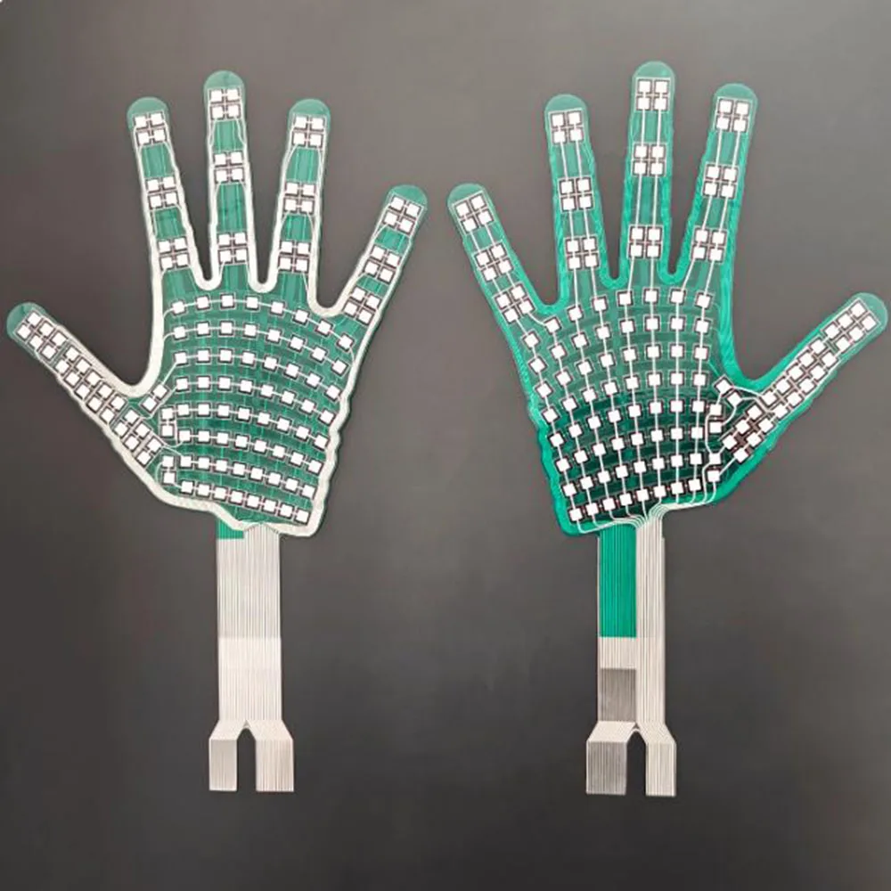 Taidacent الروبوتية قبضة اليد قوة الاستشعار روبوت اليد يمكن ارتداؤها مرنة رقيقة فيلم ضغط الوسادة FSR لقياس قوة قبضة