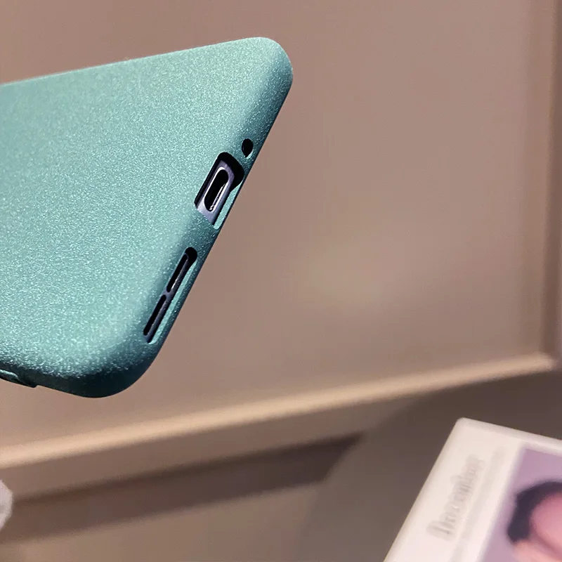 Einfarbige, Sandähnliche, Dünne, Schlanke Handyhülle für MOTO Edge 70 60 50 Fusion Pro Ultra Neo G67/57 Power TPU Kameraschutz-Cover – Detail 5