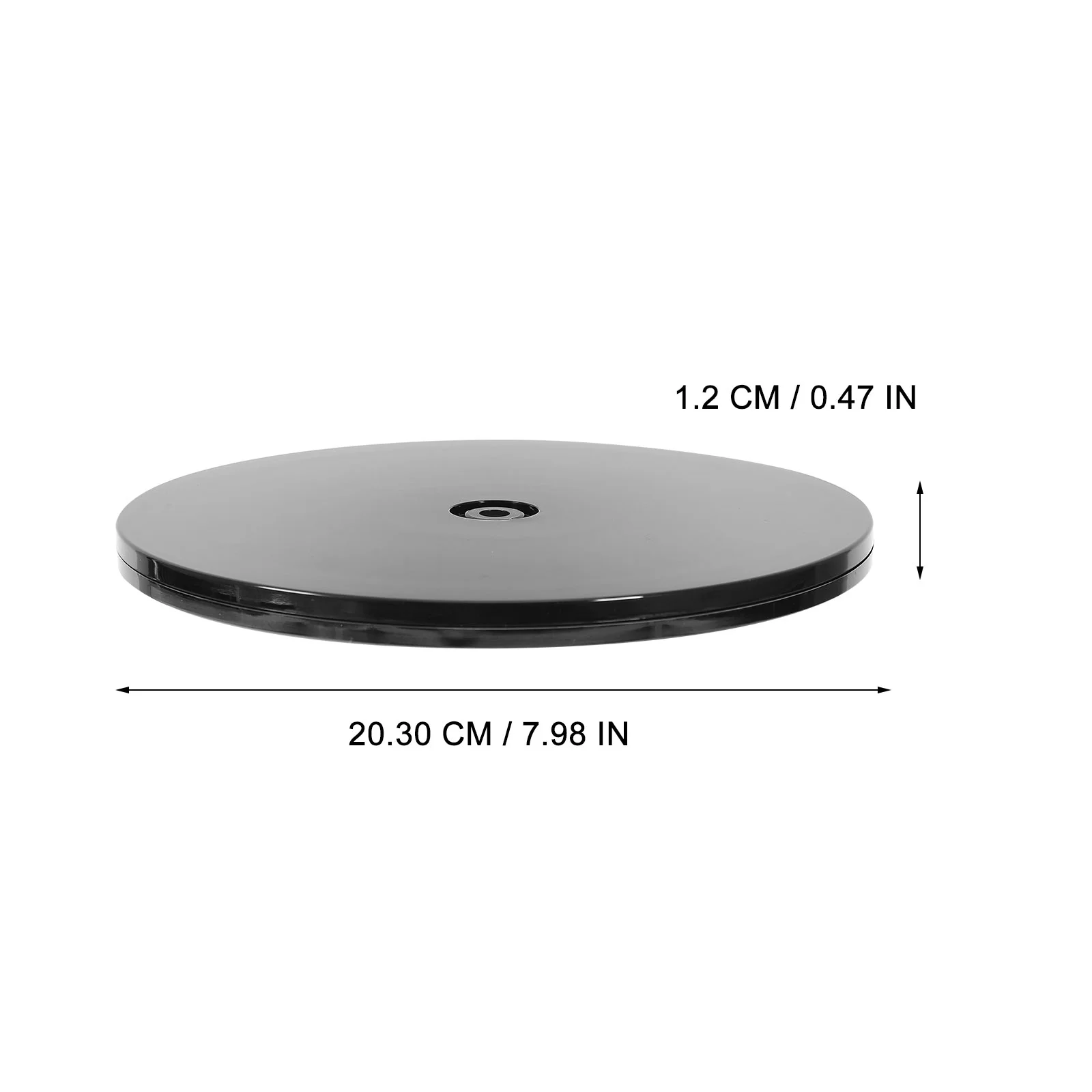 Turntable Base Tray Decor Rotating Revolving Cake Stand 360-degree Plate Multi-functional Rotatable Household