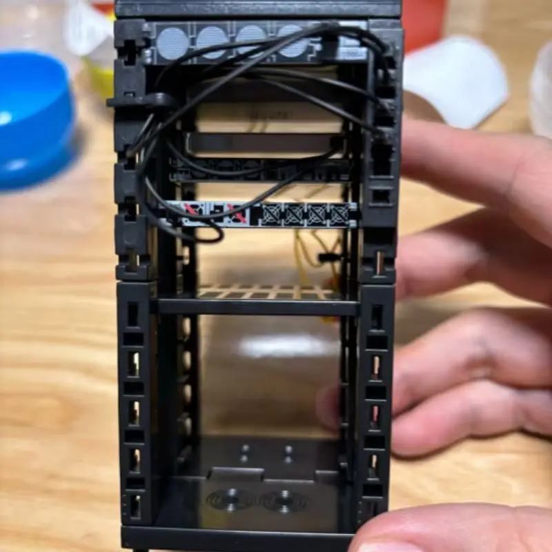 متوفر في المخزون Epoch Network Switch Server Gashapon كبسولة 1/12 مقياس It معدات نموذج أنيمي المهوس مكتب ديكور أداة التكنولوجيا الكبار