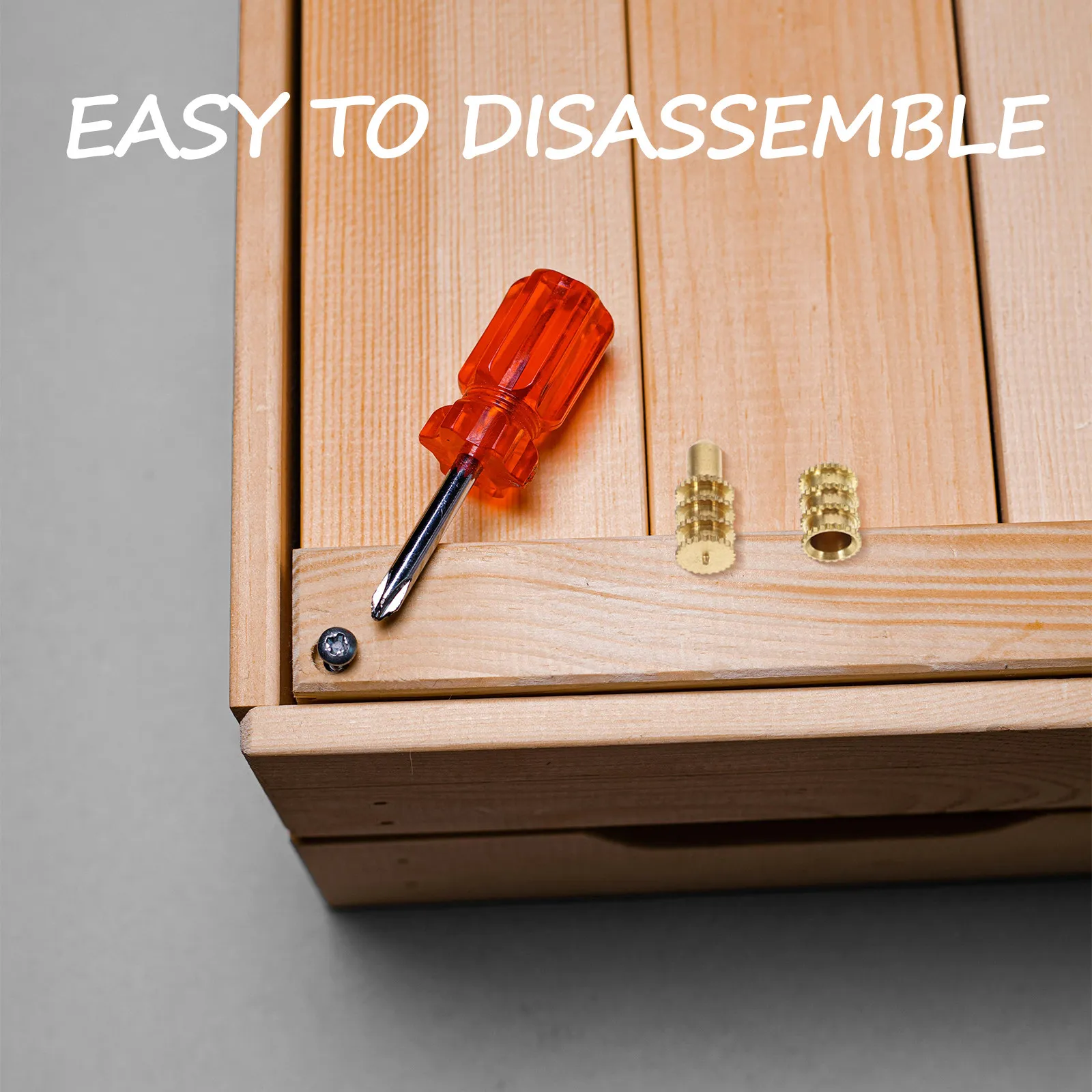 1Set Copper Table Leaf Pins Metal Hardware Easy Disassembly Dining Table Alignment Pins Set Dowel Pin Latch Plate Holder