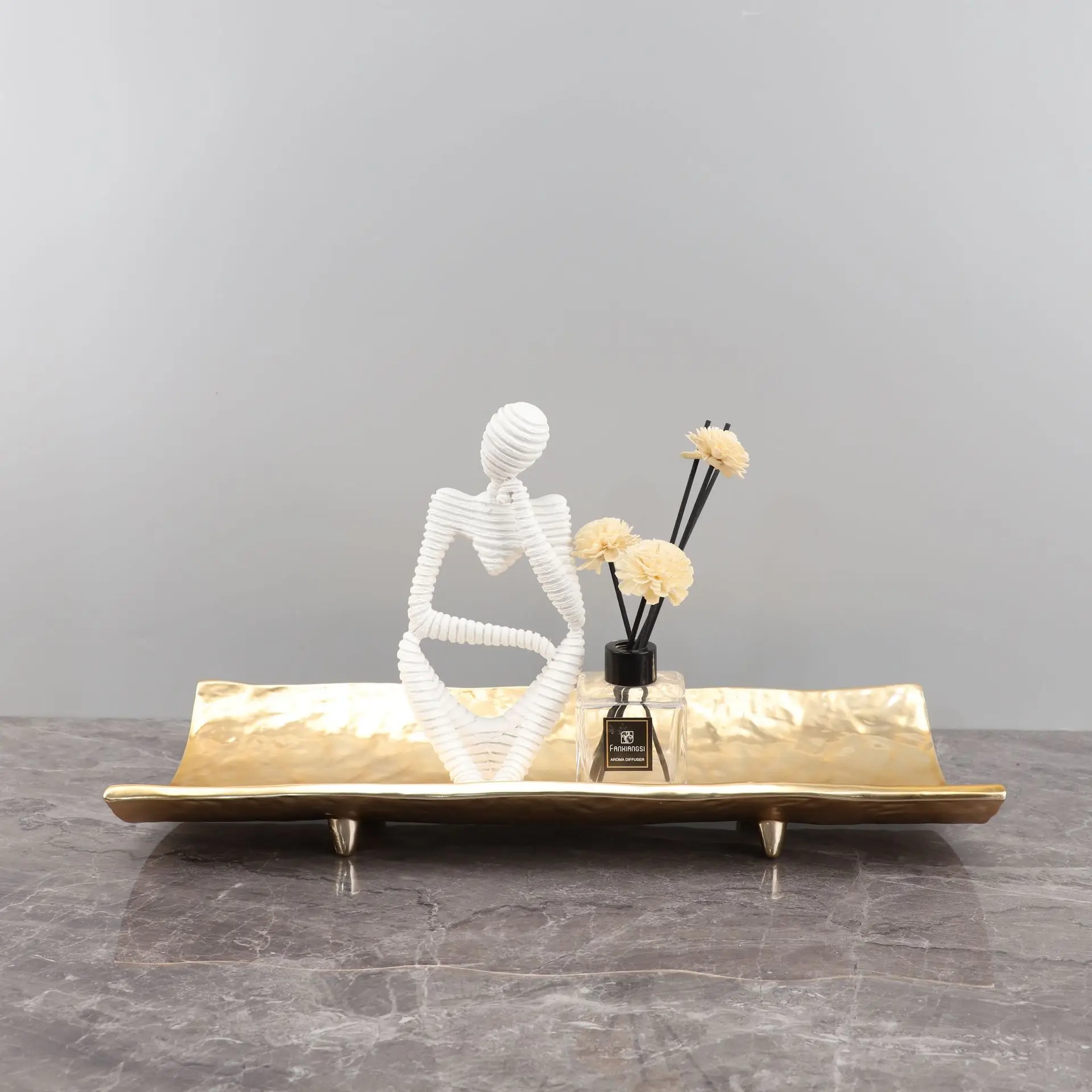 

New Chinese Creative Bamboo Resin Home Decoration Accessories