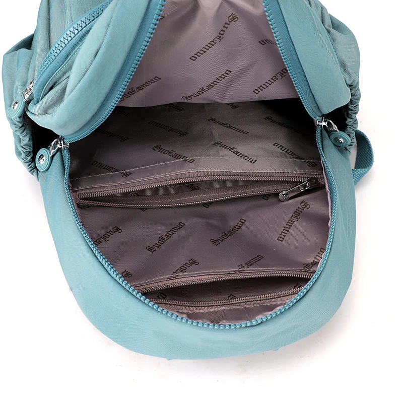 Resistere all\'usura zaini in Nylon per le donne borsa da scuola borse a tracolla per ragazze da viaggio zaino da donna zaino da donna