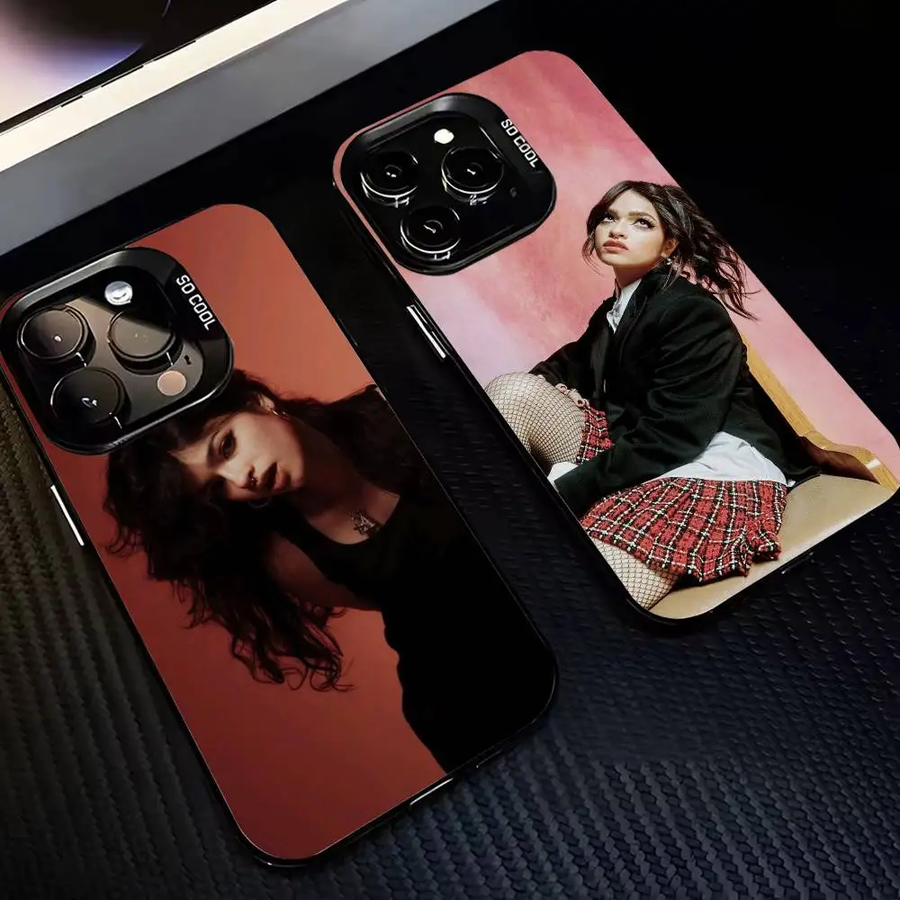 حافظة هاتف Sweet A-Ari Singer A-Abdul-AA لهاتف iPhone 17,16,15,14,13,12,11 Plus,Pro Max,XS,غطاء أسود فضي ملون #1