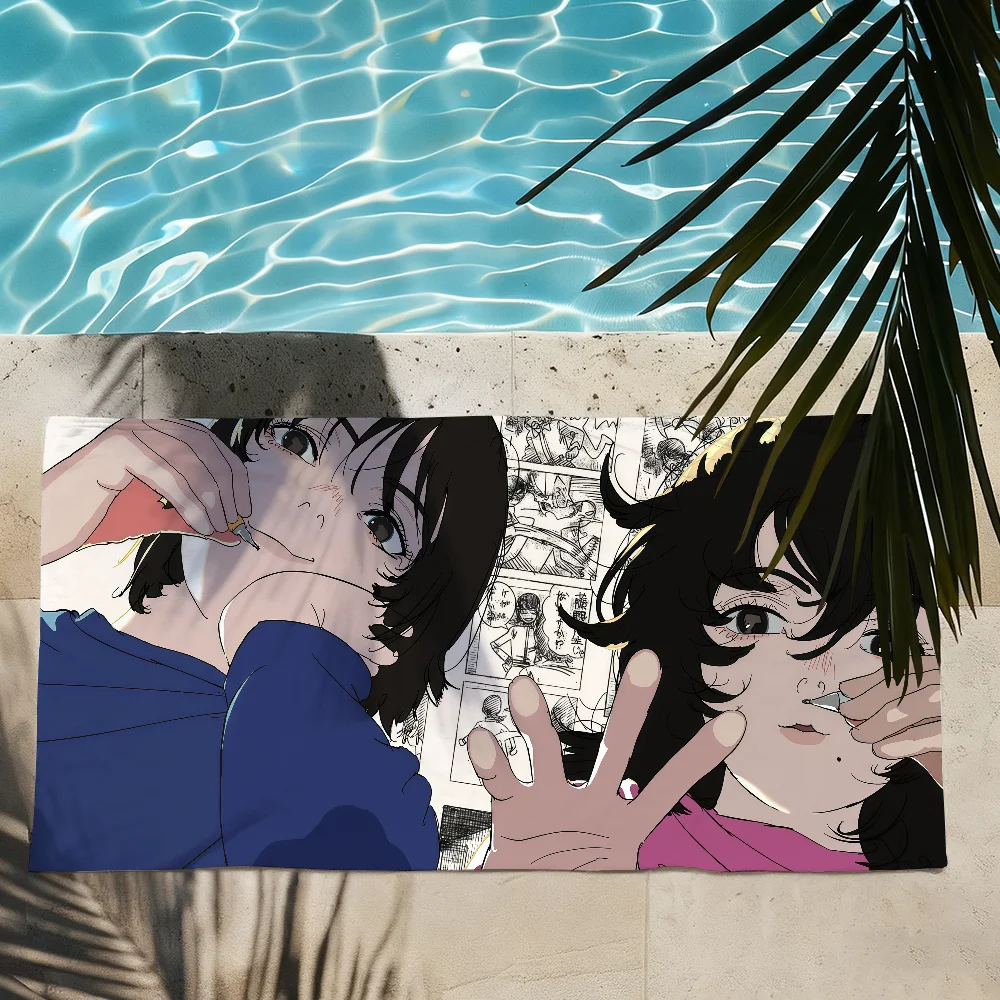 Anime Look Back Towel Quick Drying Beach Towels Are Suitable For Swimming Pools Camping Yoga And The Gym