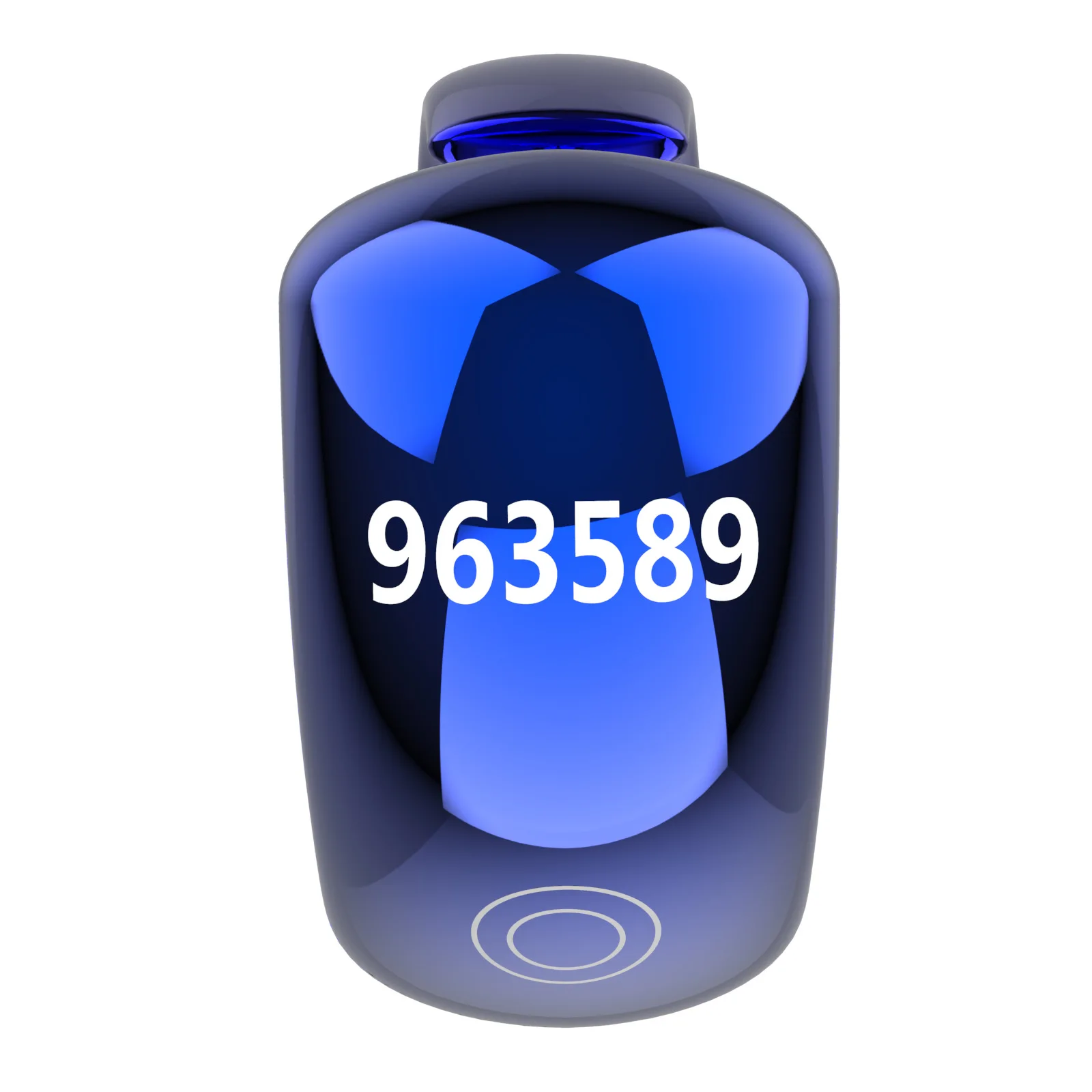 Cross-border touch ring Electronic counter Visual counter Touch digital display Hand press charging Smart luminous light