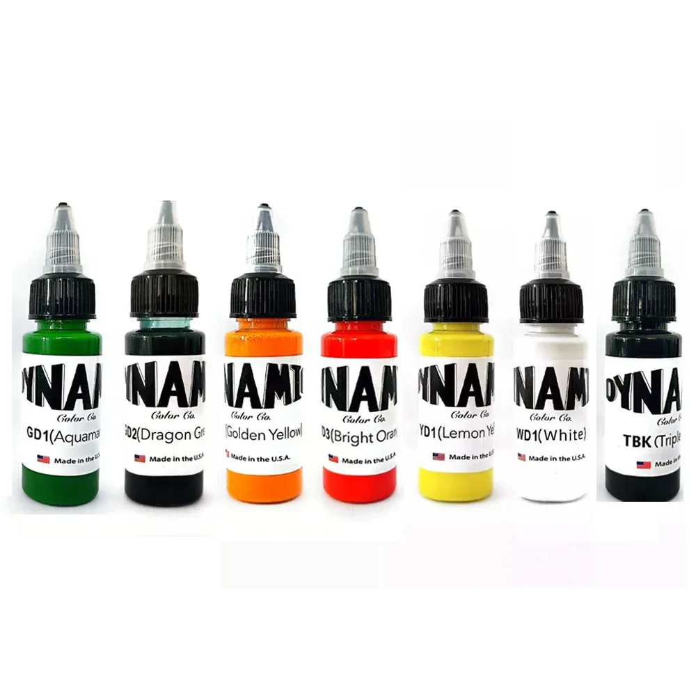 30ml 1pcs Tattoo ink Set Professional Permanent Tattoo Pigments Microblading Makeup Body Painting Art Ink For Tattoos dynamic