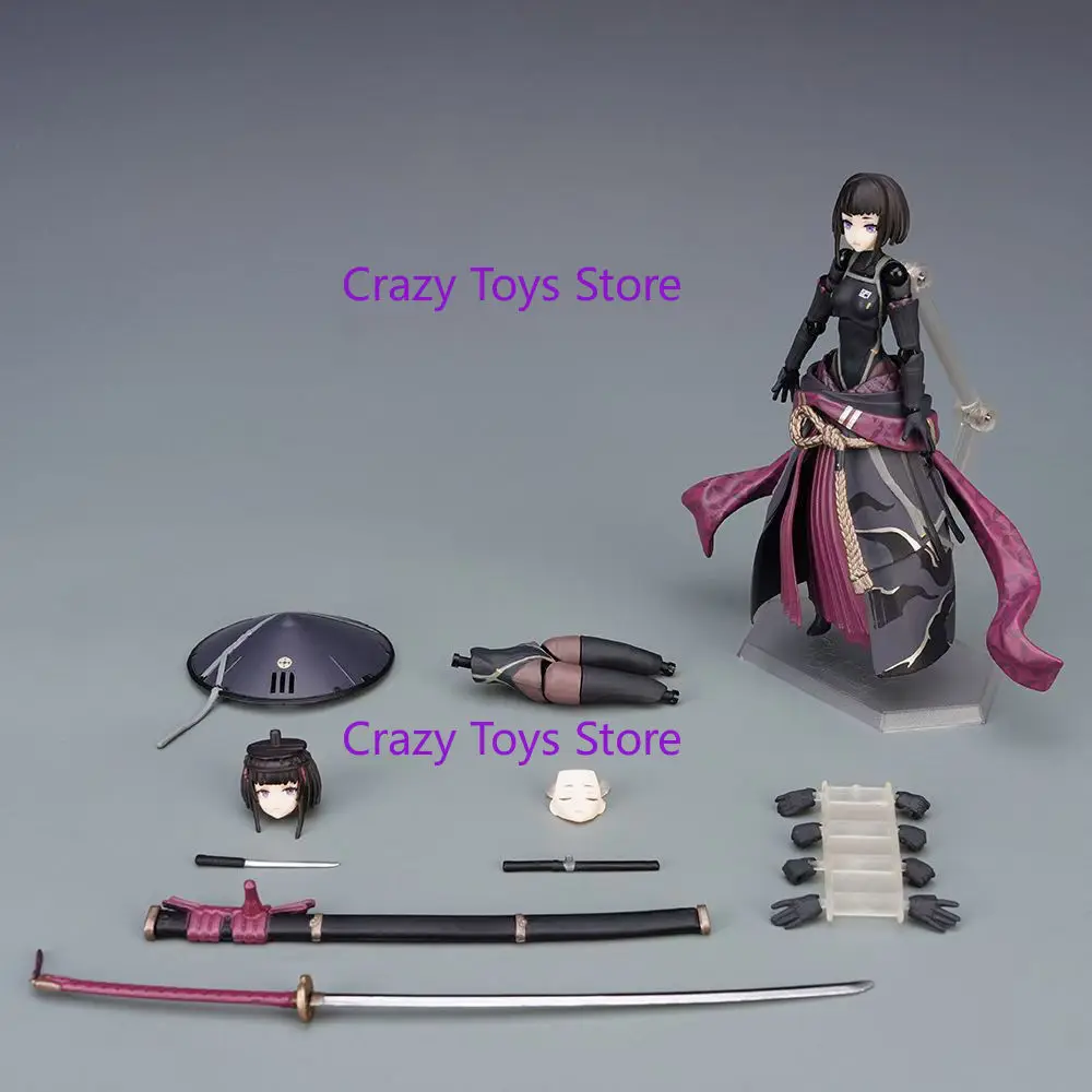 

В наличии Figma 549 Wuu Langman MF Rong Samurai Girls Joint Toy/2 Sc Коллекция ПВХ Подарок