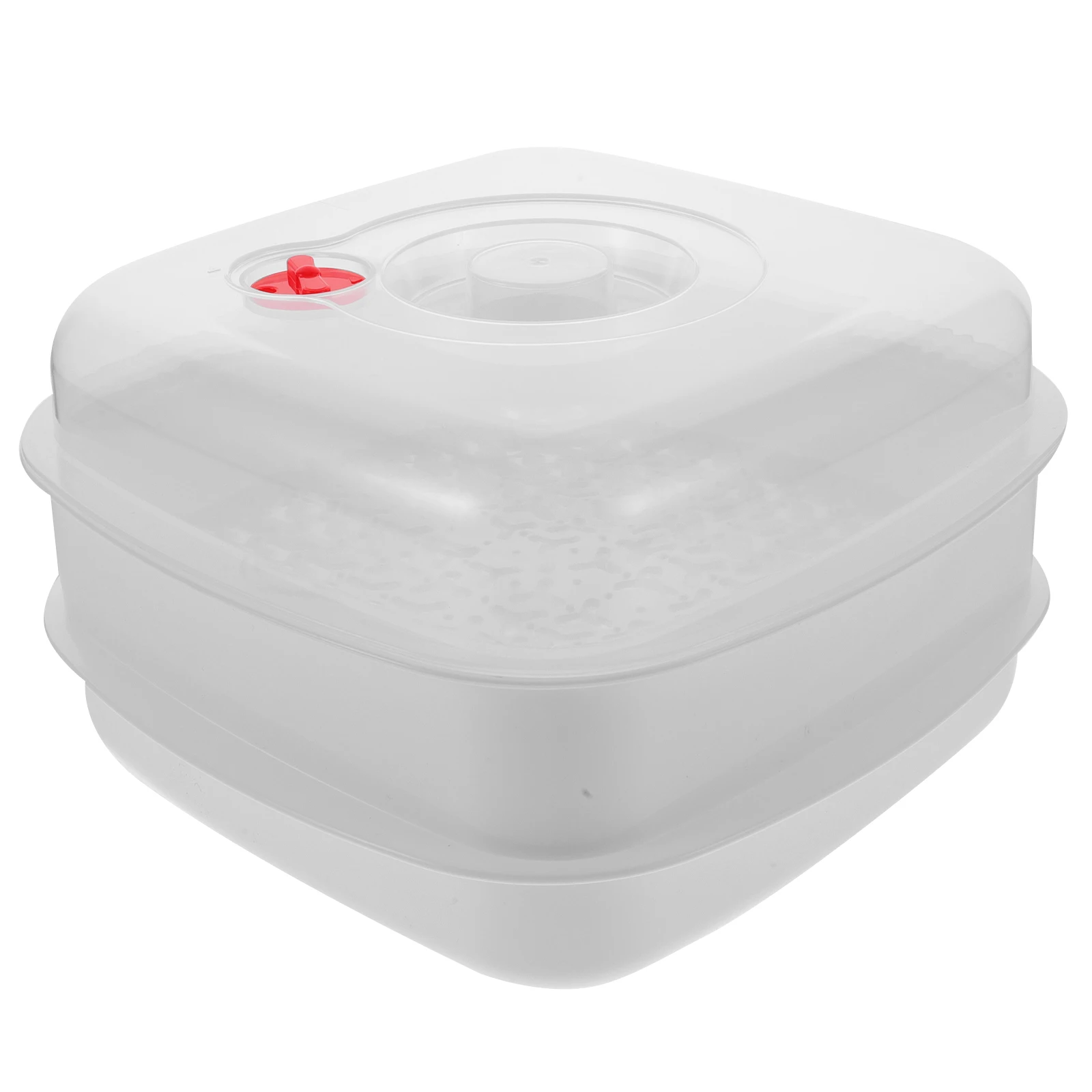 

Plastic Steamer Microwave Vegetable Basket for Cooking PP Food Containers Small Baskets Reusable Kitchen Gadgets Steam