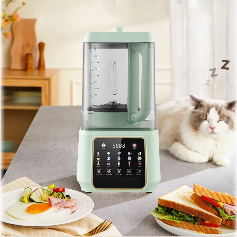 Máquina multifuncional para romper paredes del hogar, cubierta insonorizada, máquina de leche de soja ultrasilencioso, máquina de cocina automática