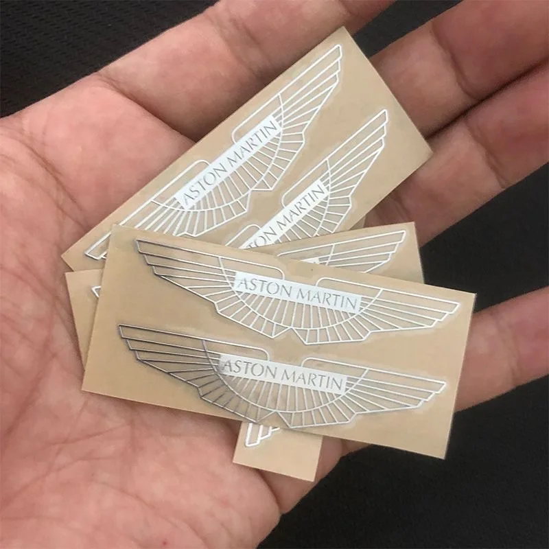 موضة ثلاثية الأبعاد شعار السيارة ملصقات الديكور التصميم ل أستون مارتن DB S 11X9 V12 Zagoto Virage Lagonda Vanquish Rapide One-77 #1