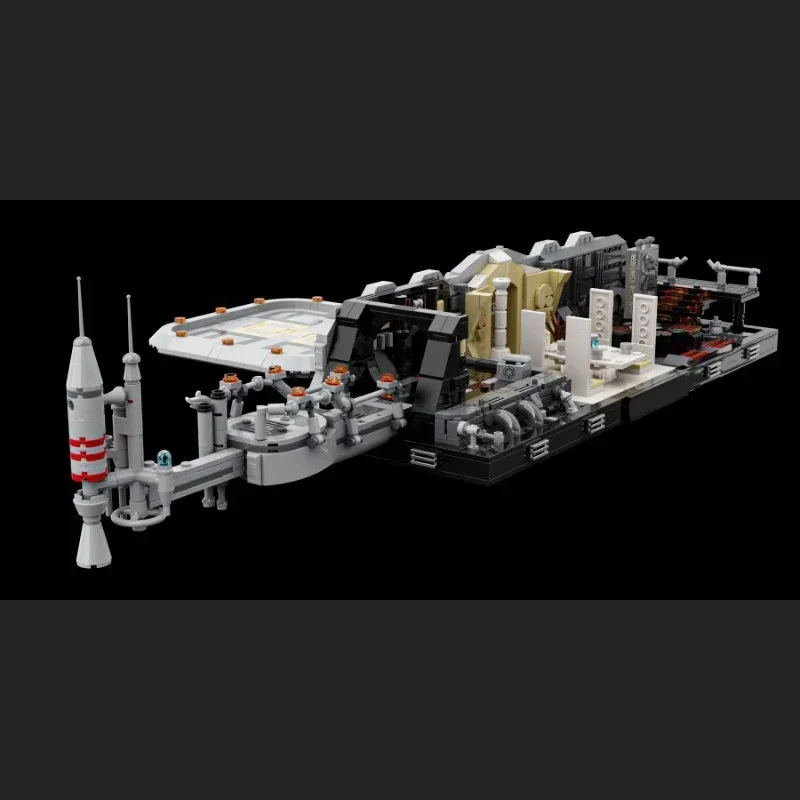 Star Film Modell Moc Gebäude Ziegel Wolke Stadt Remake Diorama Technologie Modulare Blöcke Geschenke Weihnachten Spielzeug DIY Sets Montage