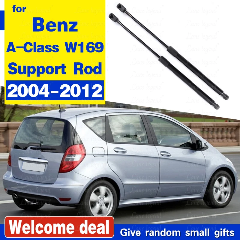 For Mercedes Benz A-Class W169 Hatchback 2004-2012 Rear Tailgate Boot Gas Struts Springs Support Hydraulic Rod Car Accessories