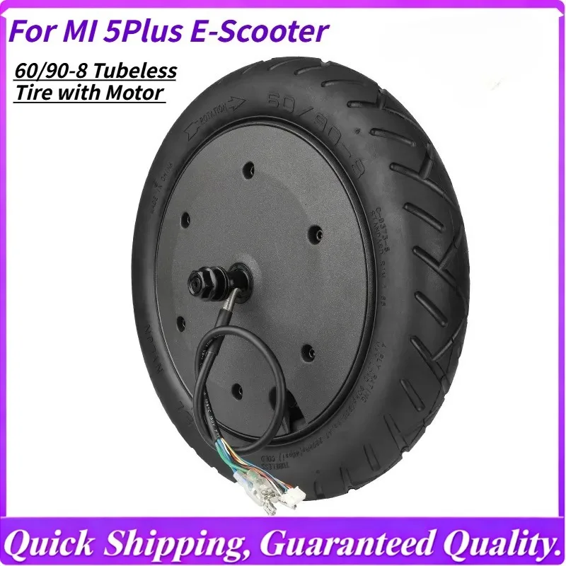 

Rear Wheel Kit for Mi4 Scooter - Original Replacement with CST 250*54 Tubeless Tire & Electric Motor, Direct Drive Assembly